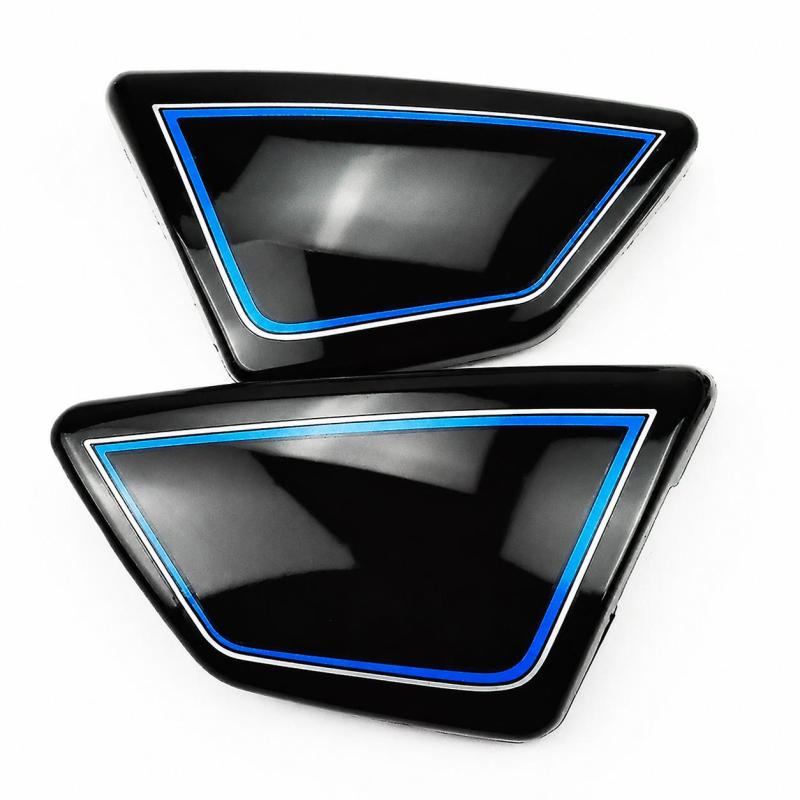 Cache latéral de batterie pour Suzuki GN125 Irovami - vue complète