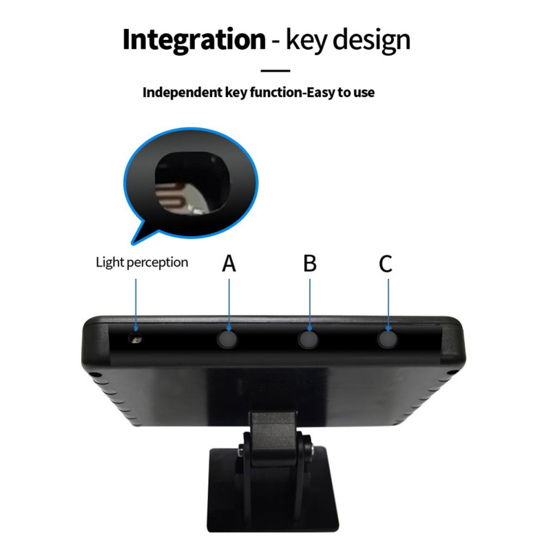 Écran LCD du GPS HUD avec multiples fonctions affichées