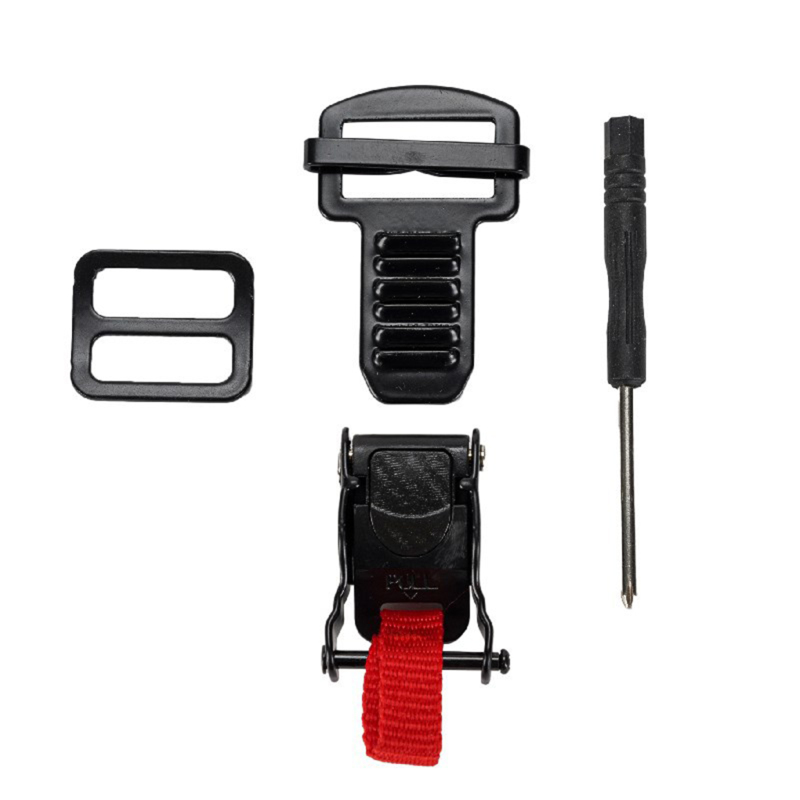 Installation de la boucle rapide sur une sangle de casque – étape par étape