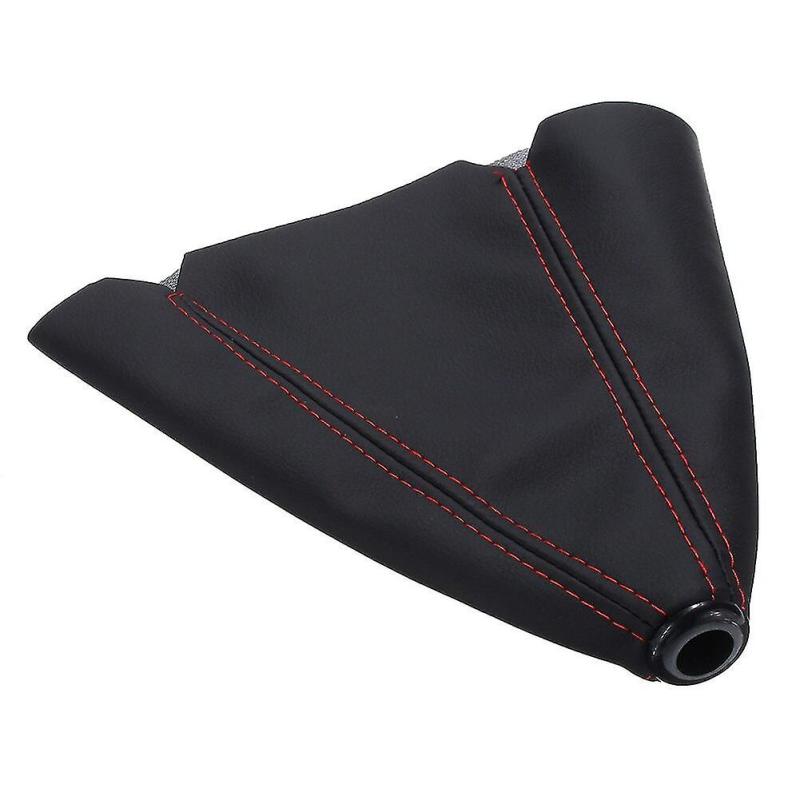 Funda universal de palanca de cambios de cuero sintético estilo carbono - Descripción general