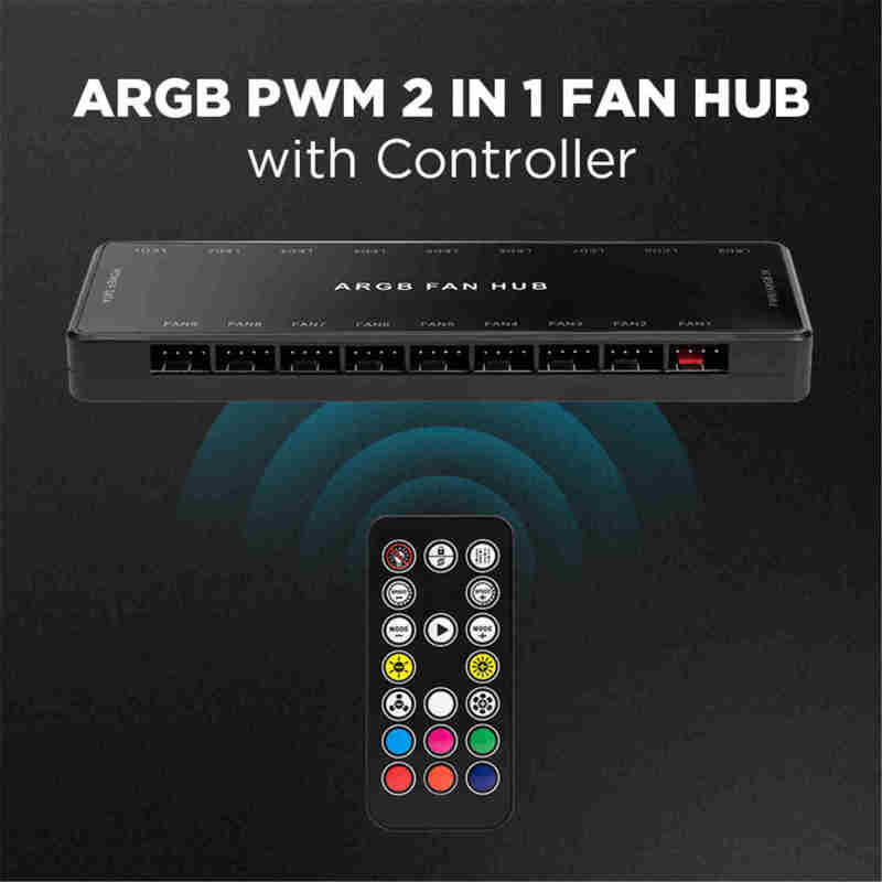 Irovami ARGB/PWM Hub - detail