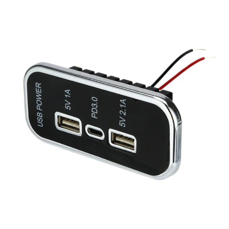 Adaptador de cargador de coche USB dual - Descripción general