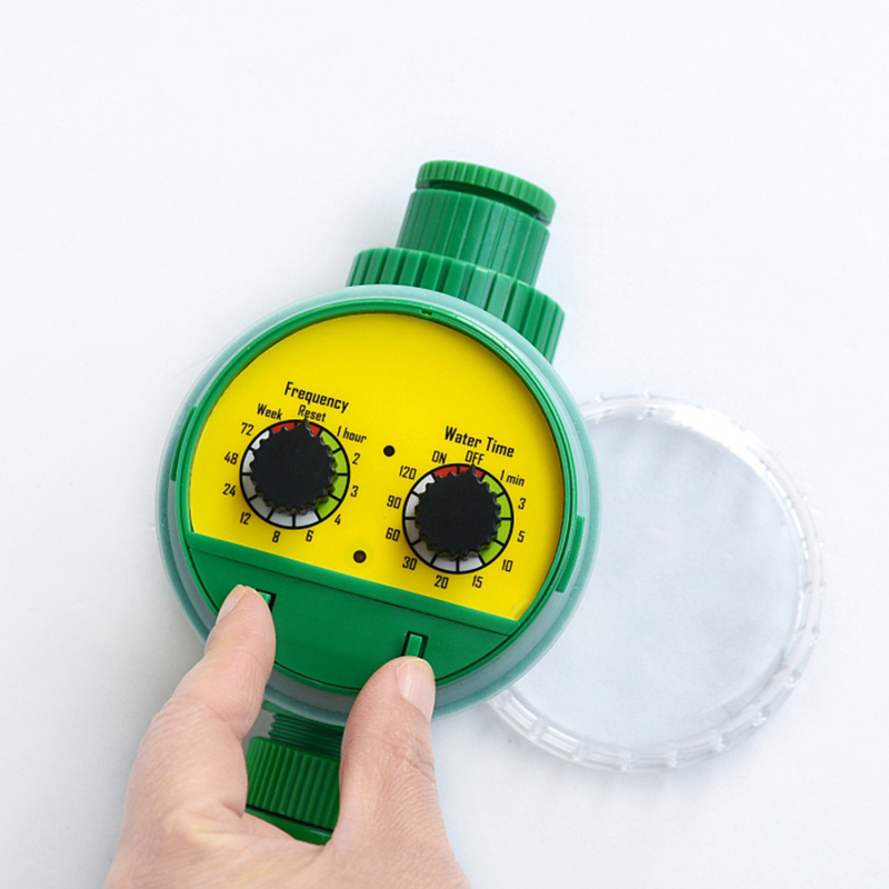 Temporizador de riego con pantalla LCD