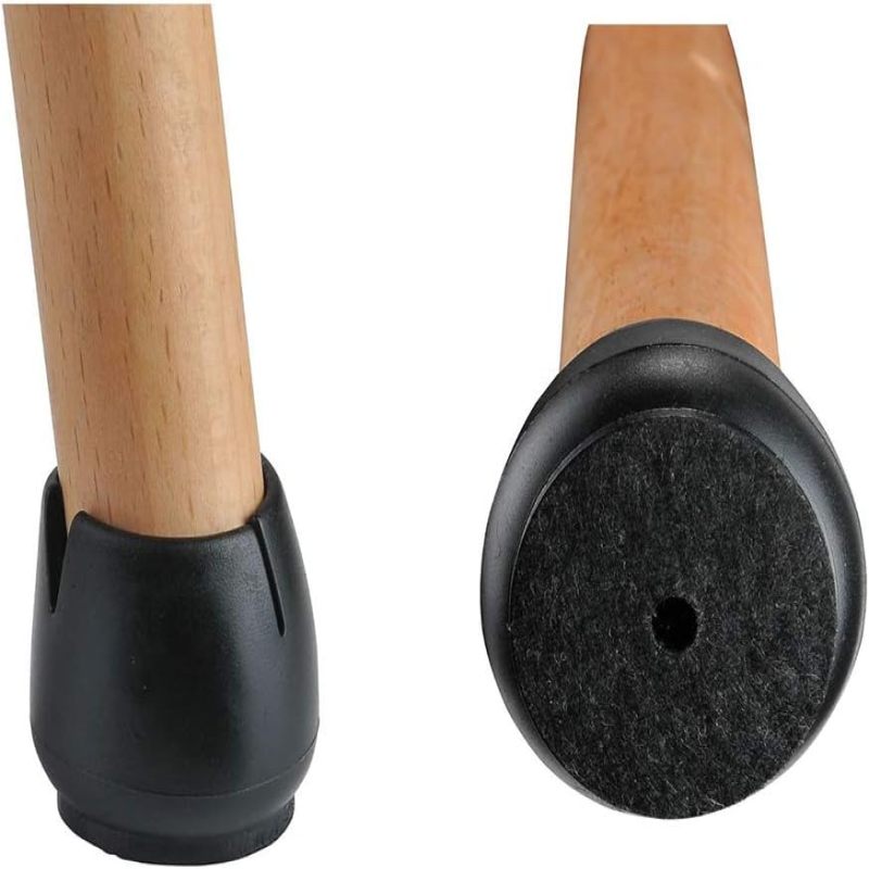 Deslizadores de goma negra para sillas - Descripción general