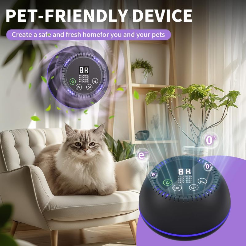 Facilité d'utilisation - Includes 1 air purifier, 1 dat...
