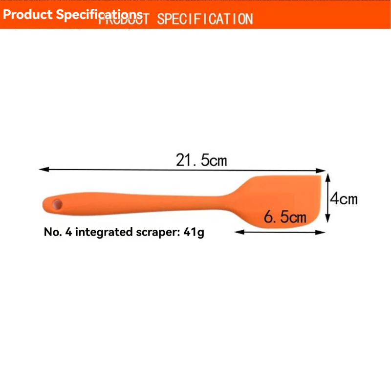Lot de 4 pinceaux silicone - vue d'ensemble