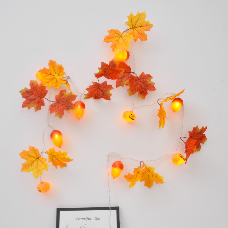 Guirnalda de otoño en acción - tablero de inspiración