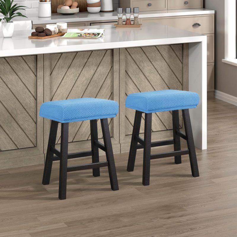 Housses tabourets lavables machine Irovami