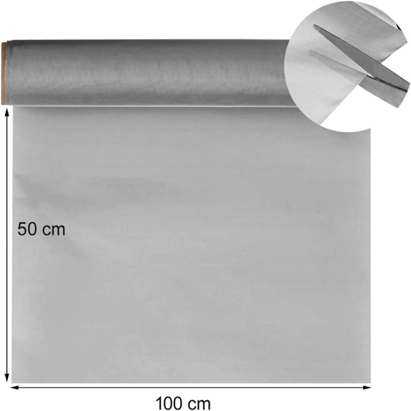 Hoja de filtro de acero inoxidable 304 de 150 mallas - vista general 50x100cm