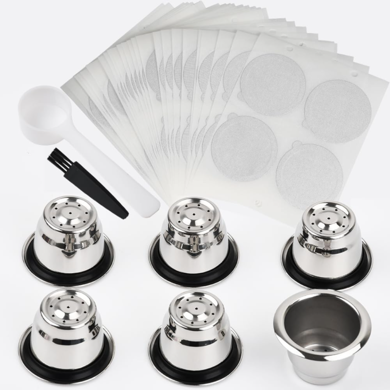 Détail de la capsule avec filtre intégré