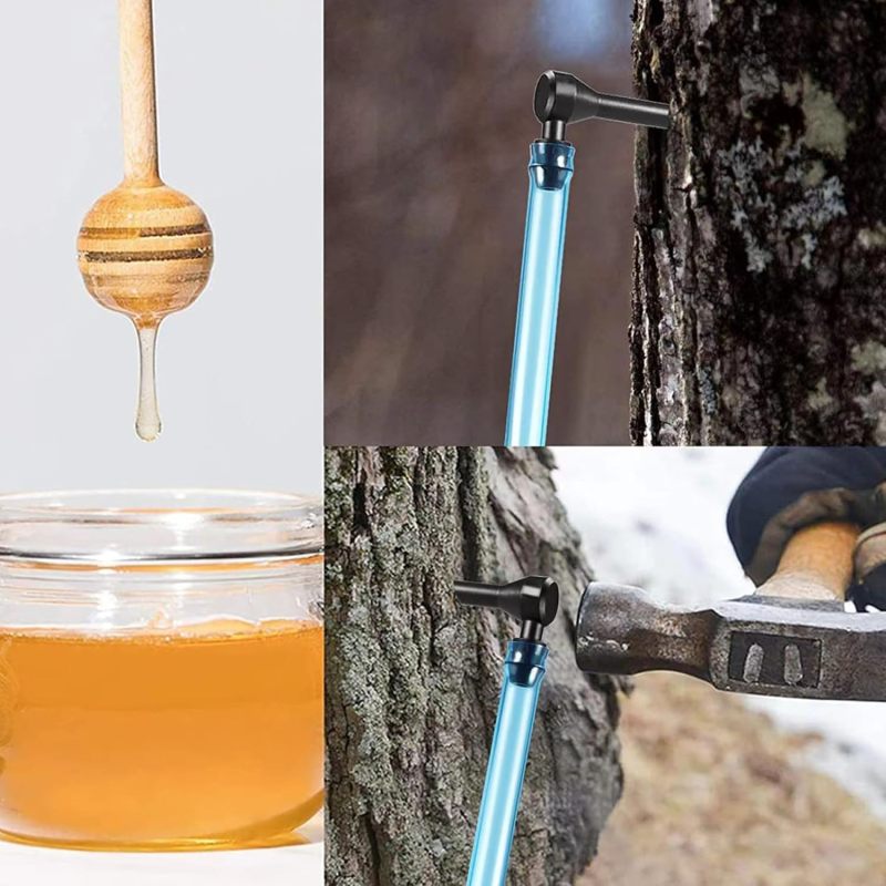 Installation du robinet sur un érable