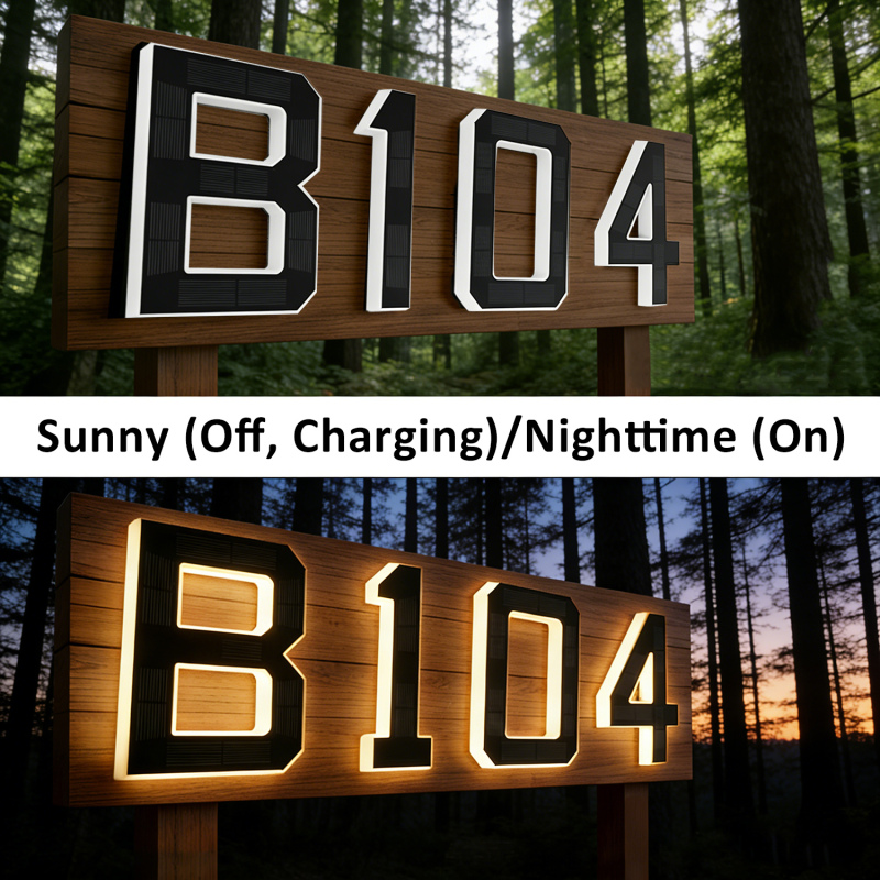 Placa LED solar para casa - Descripción general