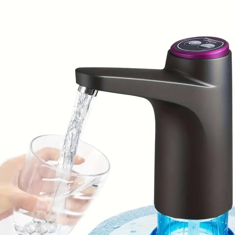 Dispensador de agua eléctrico recargable USB - Descripción general