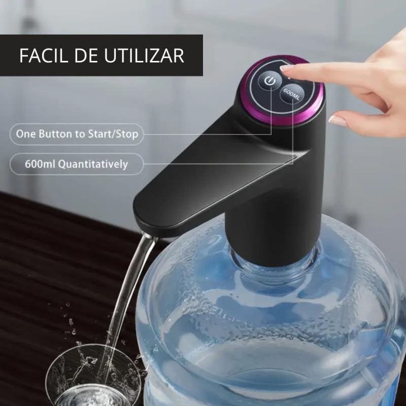 Diagrama de funcionamiento: modo cuantitativo de 600 ml