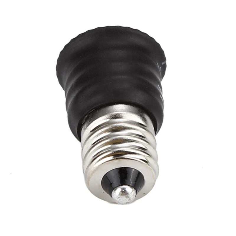 Diagrama de uso: bombilla E12 + adaptador + portalámparas E14