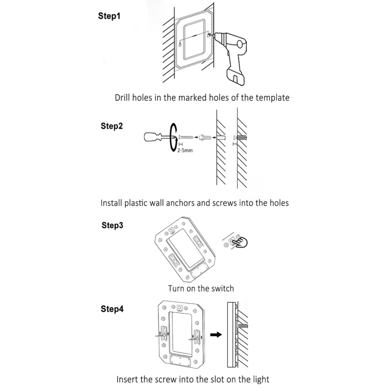 Instructions d'installation en 4 étapes