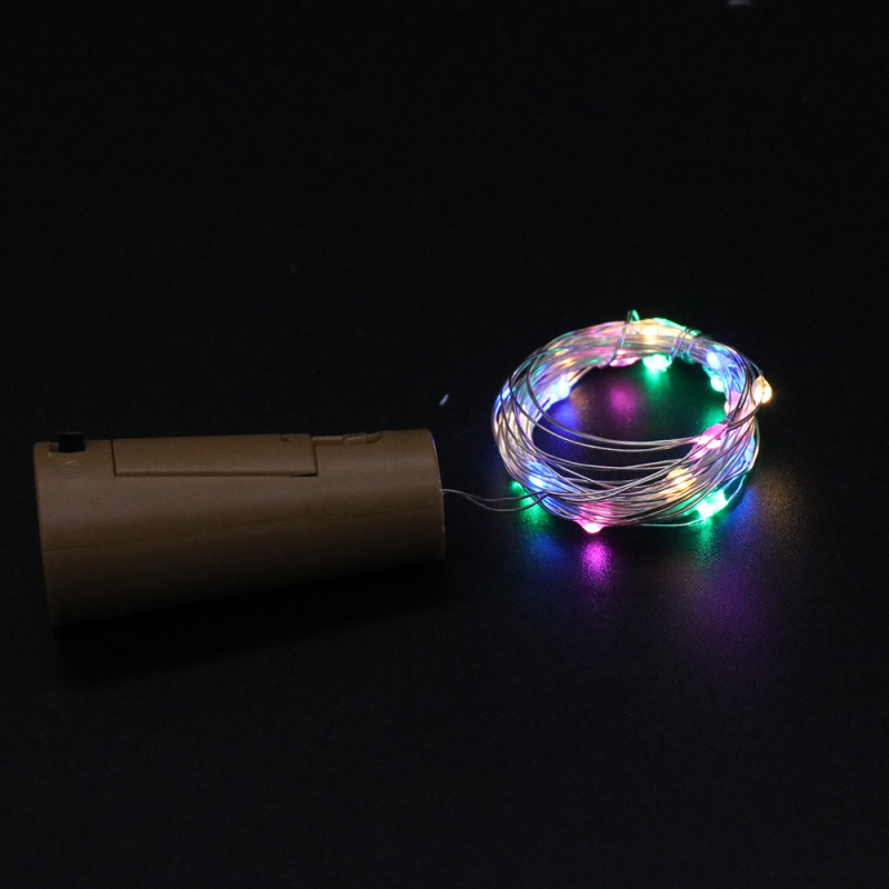 Bouteille illuminée avec la guirlande LED