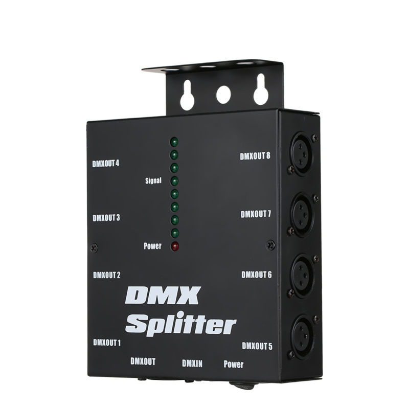 Répartiteur optique DMX512 Irovami - vue complète
