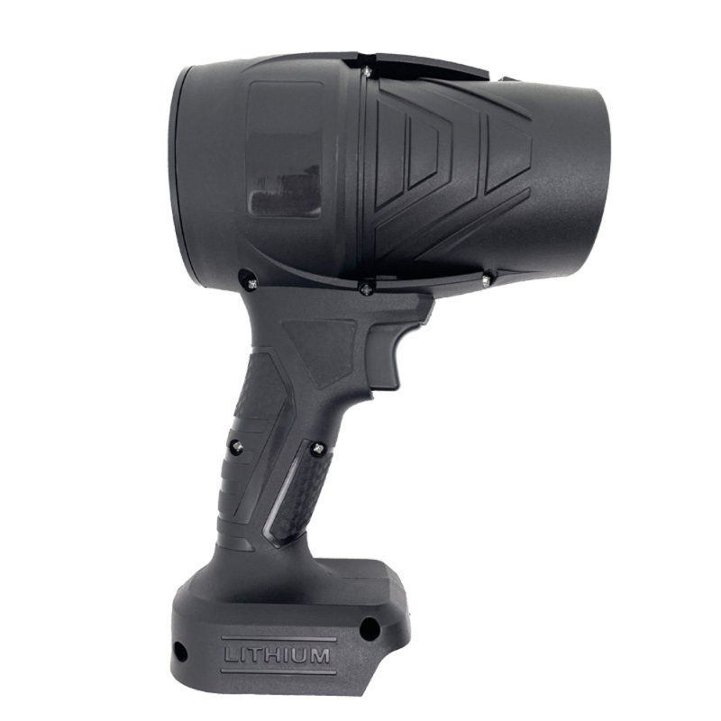 Ventilateur à jet Irovami - détail de la compatibilité Makita et du design