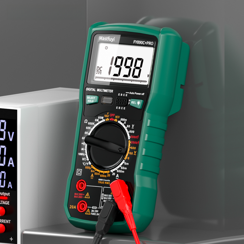 Multimètre numérique Mastfuyi FY890C+PRO Irovami vue générale