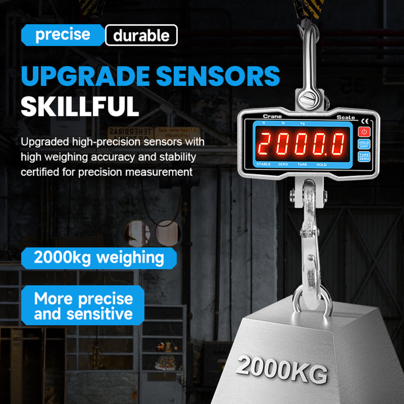 Capteurs haute précision - affichage LED 2000.0
