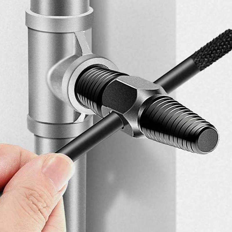 Detalle del cabezal doble para 1/2 y 3/4 pulgadas