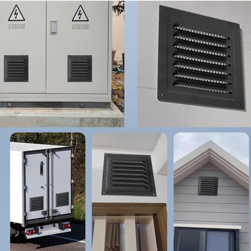 Grilles de ventilation Irovami en situation