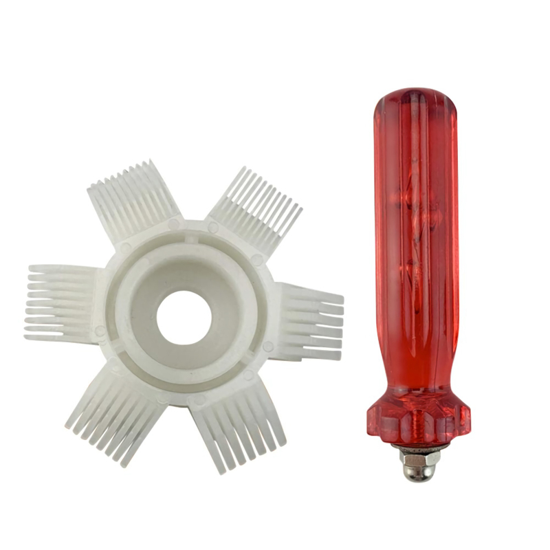 Peigne inox et plastique pour ailettes climatiseur