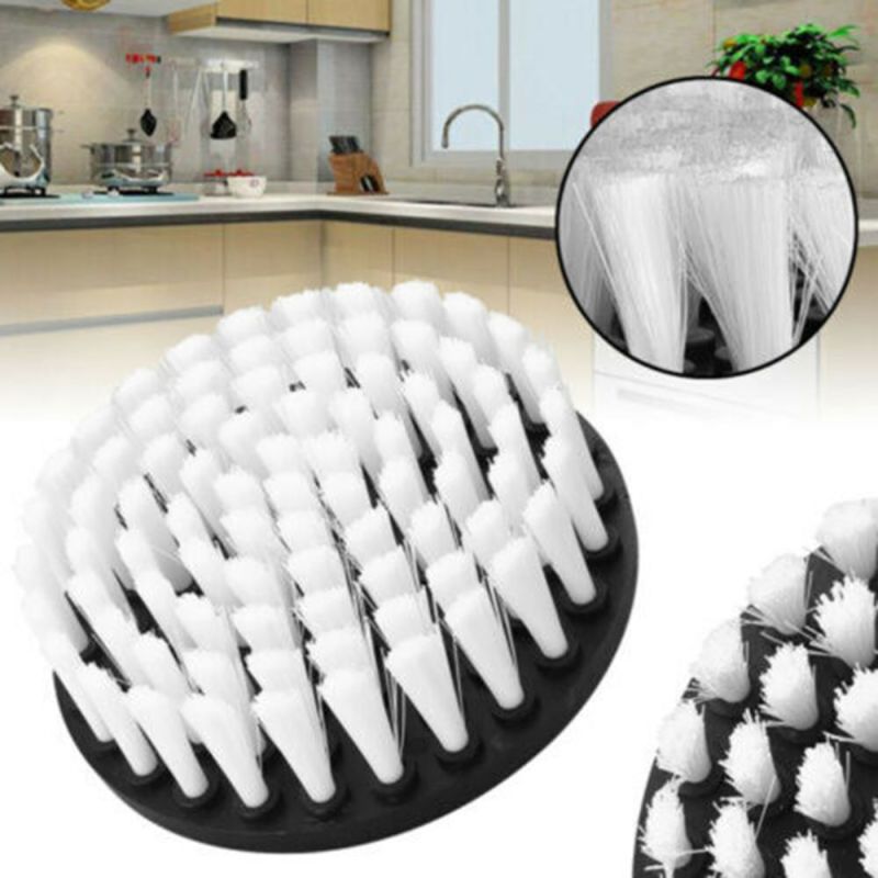 Utilisation de la brosse perceuse Irovami sur carrelage