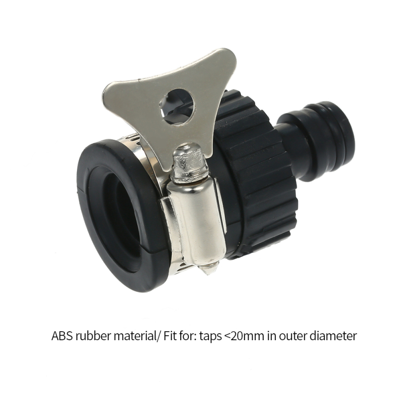 Detalles: material ABS/caucho - compatible con grifos con un diámetro ≤20 mm