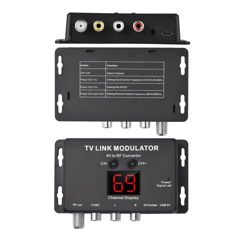 Transmetteur RF avec émetteur infrarouge - installation