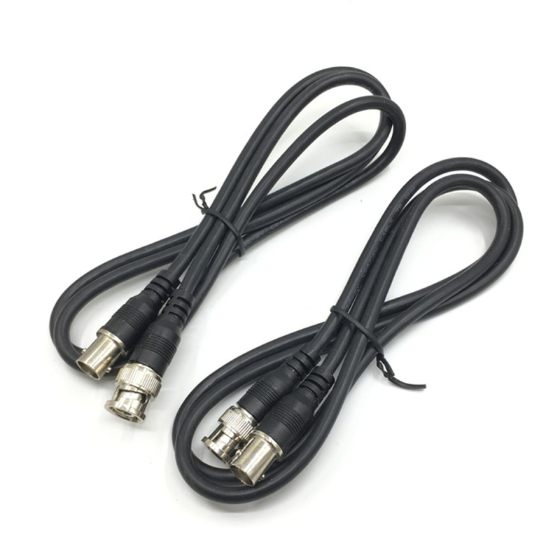 Detalles de los conectores BNC macho y hembra