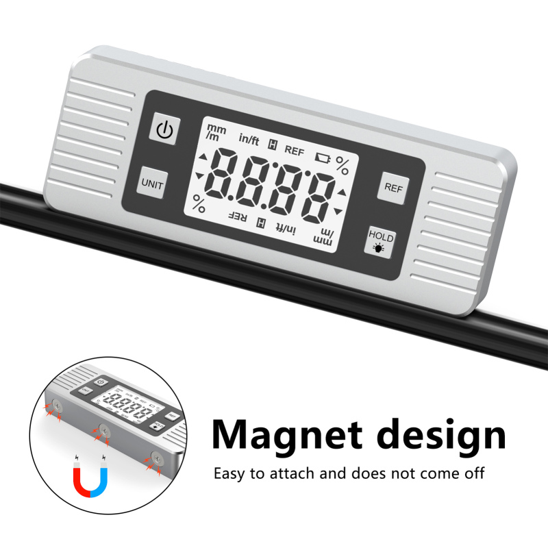 Niveau à angle numérique Irovami avec base magnétique