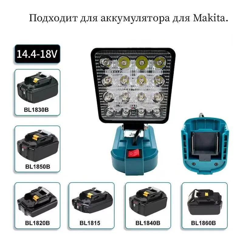 Compatibilité batteries Makita 14,4-18V - BL1830B, BL1850B, BL1815, etc.