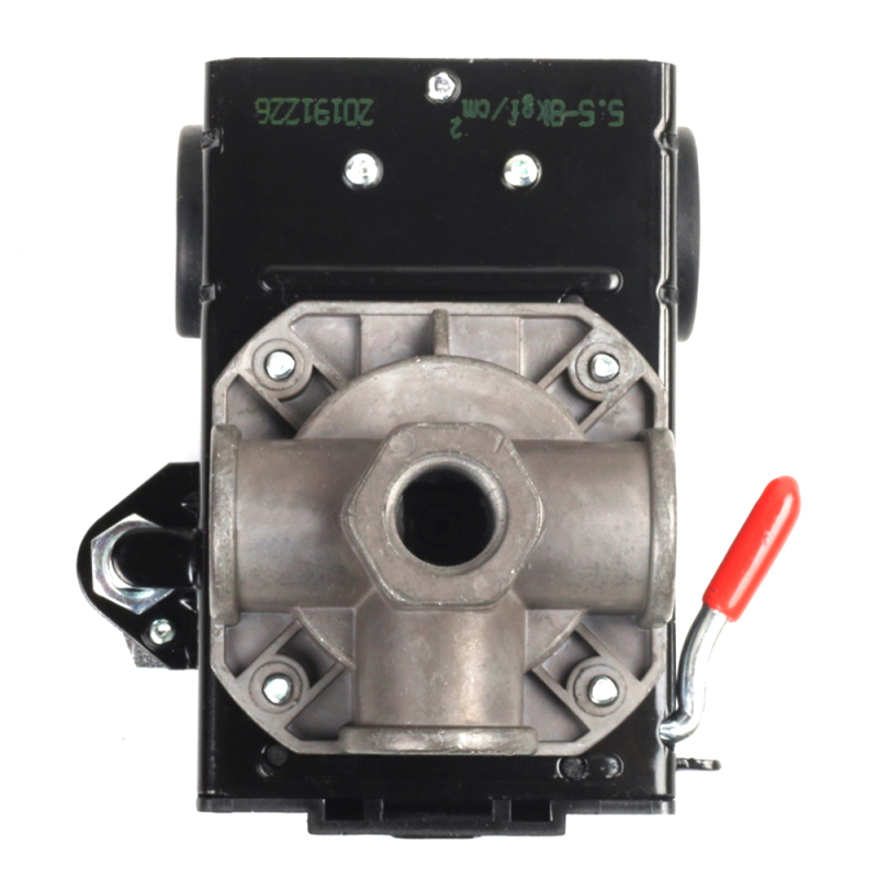Pressostat Irovami 95-125 PSI 4 ports pour compresseur d'air vue générale