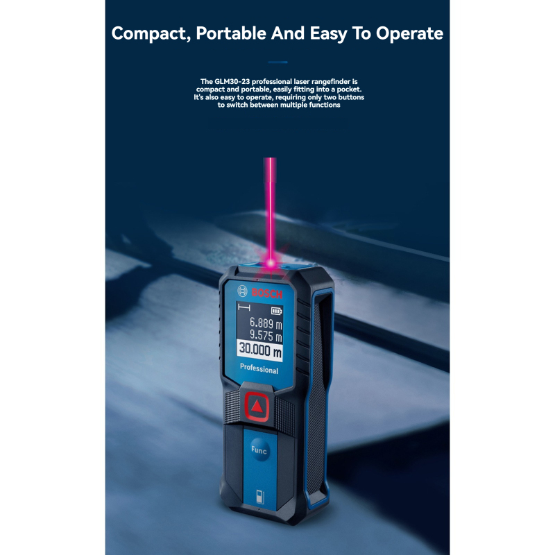 Modes de mesure - distance, surface, continu