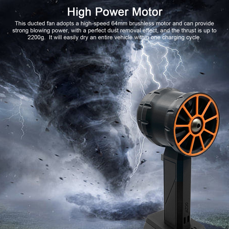 Ventilateur à jet Irovami - détail de la compatibilité batterie