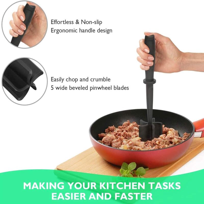 Molinillo de carne multifuncional de 5 cuchillas - Descripción general