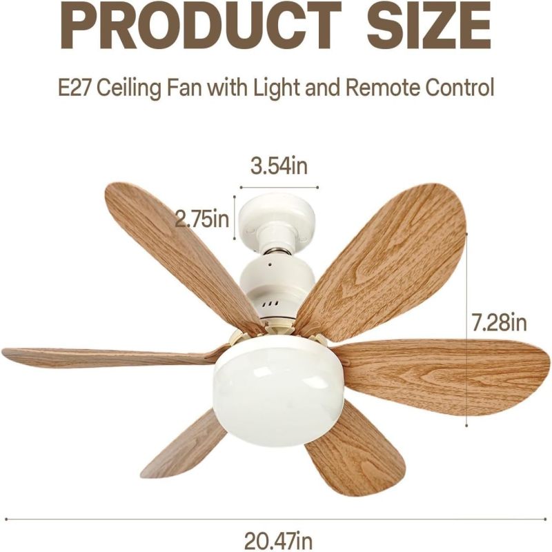 Ventilateur de plafond Irovami - détail