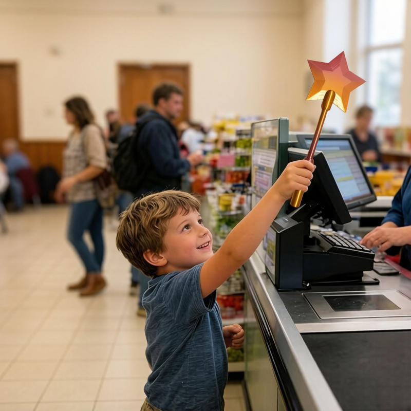 Baguette NFC paiement sans contact