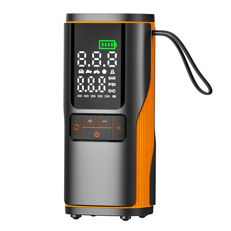 Gonfleur de pneus intelligent portable - vue d'ensemble