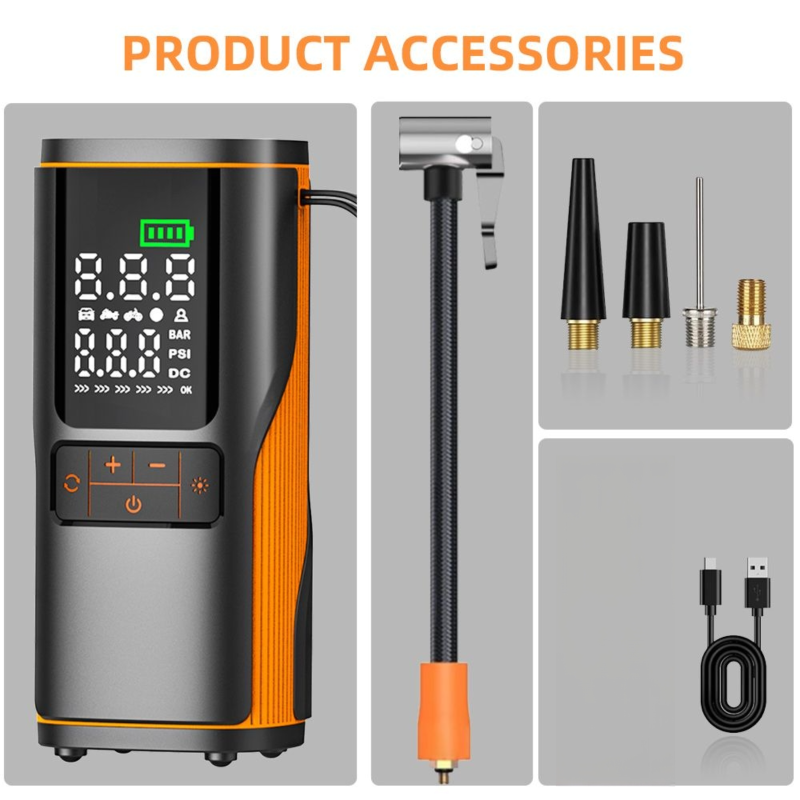 Accesorios incluidos: adaptadores y bolsa de almacenamiento