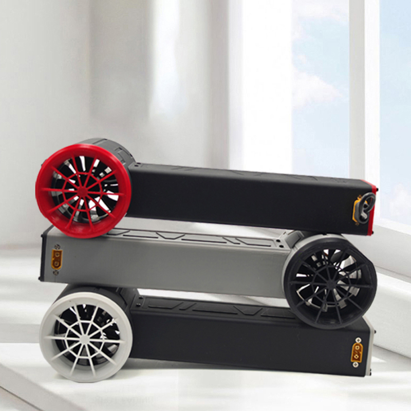 Ventilateur à jet X50 Irovami rouge - vue complète