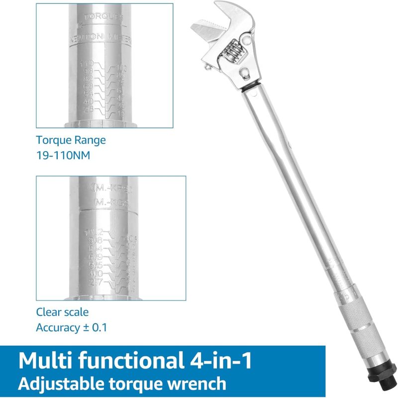 Utilisation de la clé dynamométrique Irovami