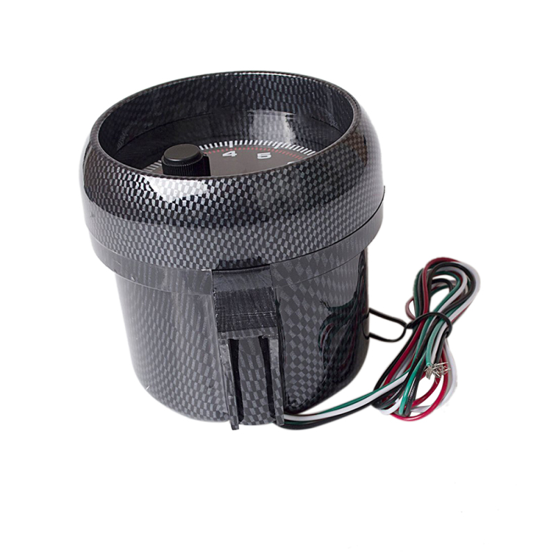 Irovami tachymètre carbone 3.75 pouces 0-8000 RPM vue générale