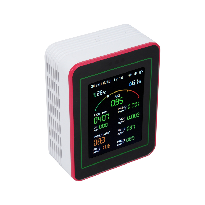Moniteur qualité air 15-en-1 - vue d'ensemble