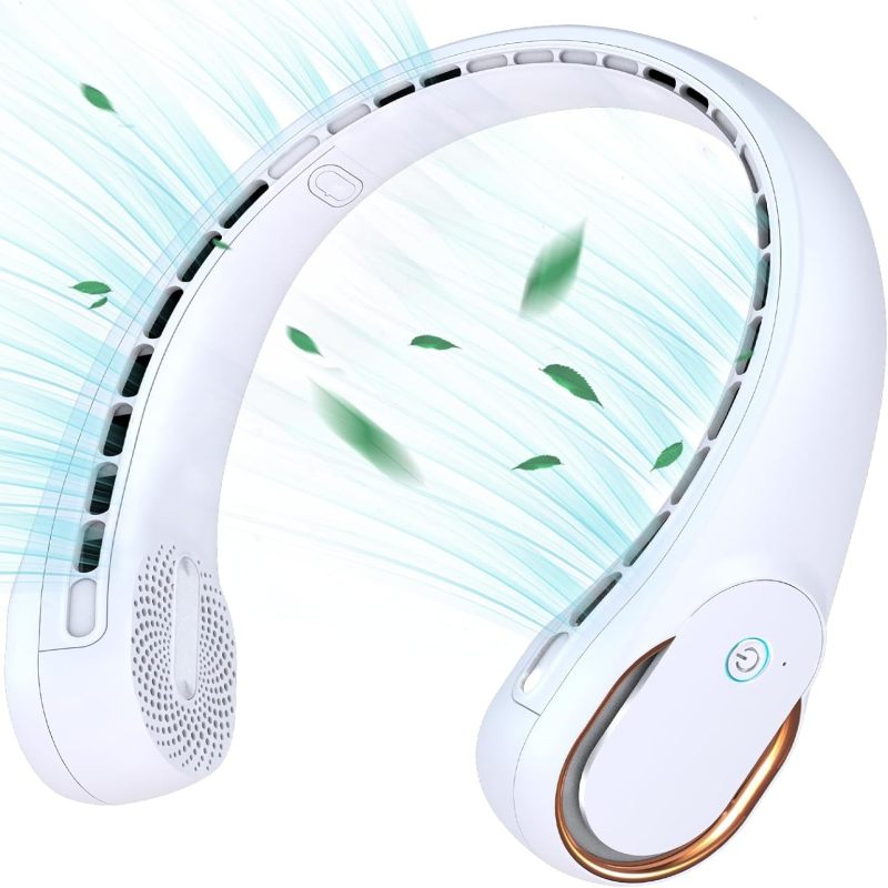 Ventilador de cuello blanco sin aspas