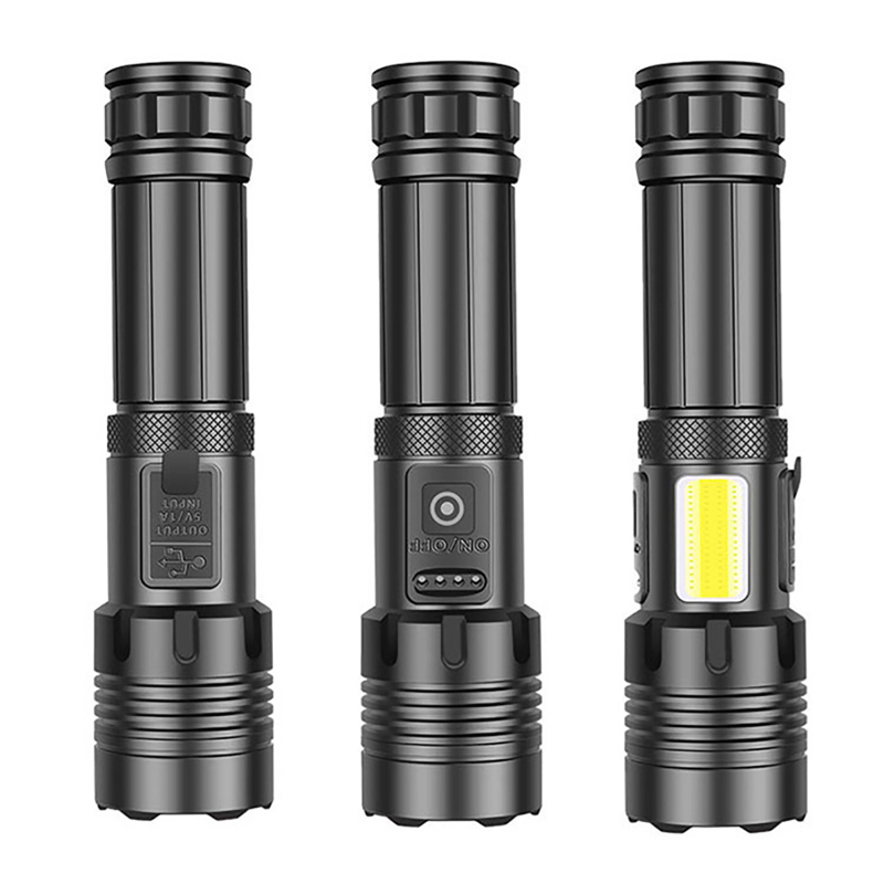 Linterna recargable Irovami XHP70 de 20000 lúmenes: Descripción general