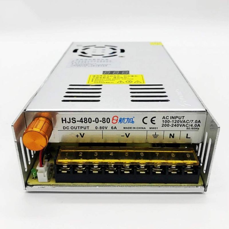 Fuente de alimentación conmutada ajustable de 480 W - Descripción general