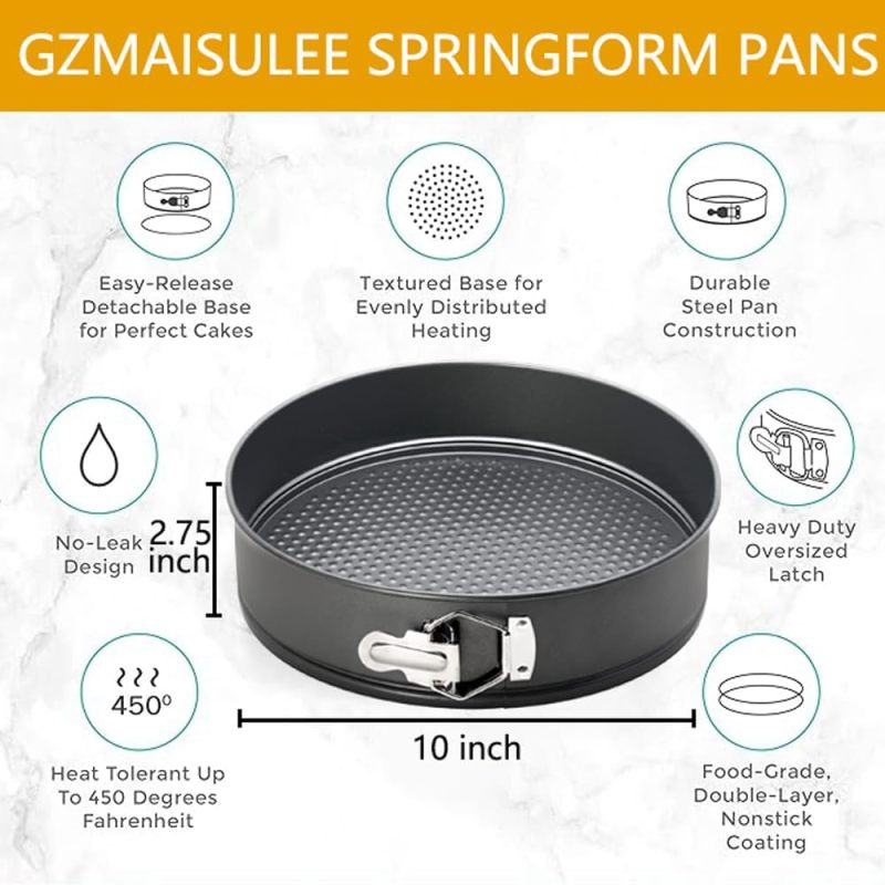 Moule à gâteau springform 25 cm - vue d'ensemble
